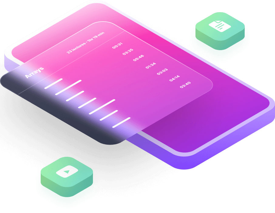 Perfectly Structured Courses